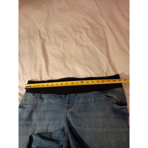 Old Navy Pull On Jeans Size 16 Stretch Waist Skinny - Picture 5 of 8